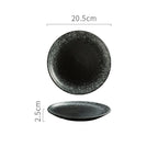 Japanese Tableware Household Ceramic Creative Steak Plate - Grand Goldman