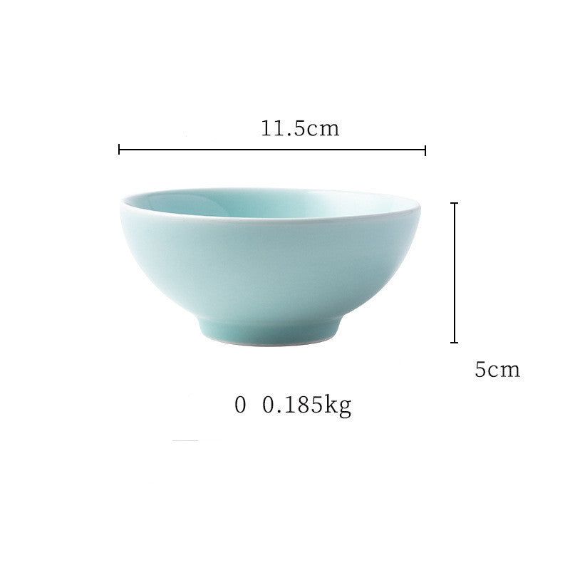 Japanese ceramic tableware household rice bowl - Grand Goldman