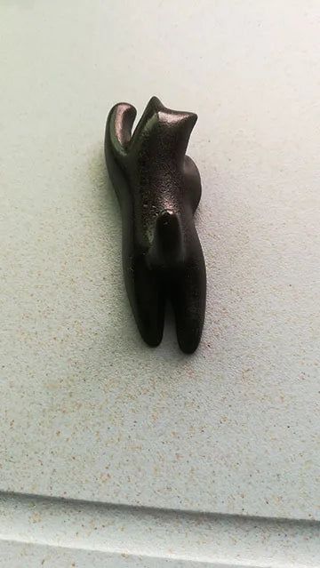 Japanese healing 3D Abstract Small Black Cat magnets Cute Animal Resin Refrigerator Magnet Magnetic Stickers for Home Decoration - Grand Goldman