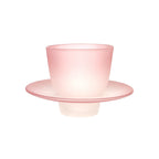 Japanese-style Atomized Glass Tea Cup Plate Combination - Grand Goldman