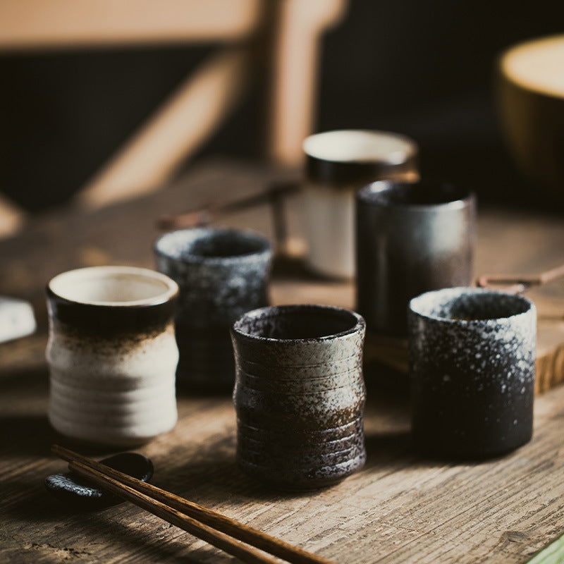 Japanese-style Ceramic Cup And Japanese-style Water Cup - Grand Goldman