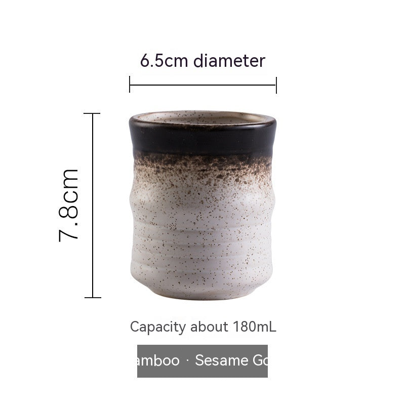 Japanese-style Ceramic Cup And Japanese-style Water Cup - Grand Goldman