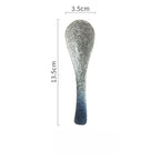 Japanese-style Creative Ceramic Spoon Small Kitchen Restaurant - Grand Goldman