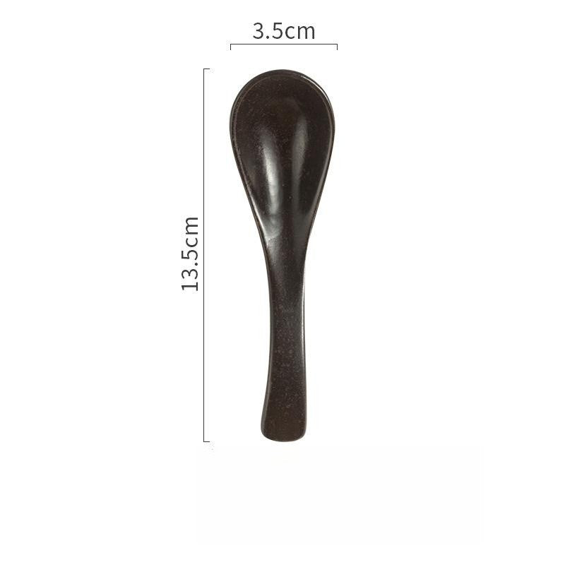 Japanese-style Creative Ceramic Spoon Small Kitchen Restaurant - Grand Goldman