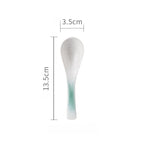 Japanese-style Creative Ceramic Spoon Small Kitchen Restaurant - Grand Goldman