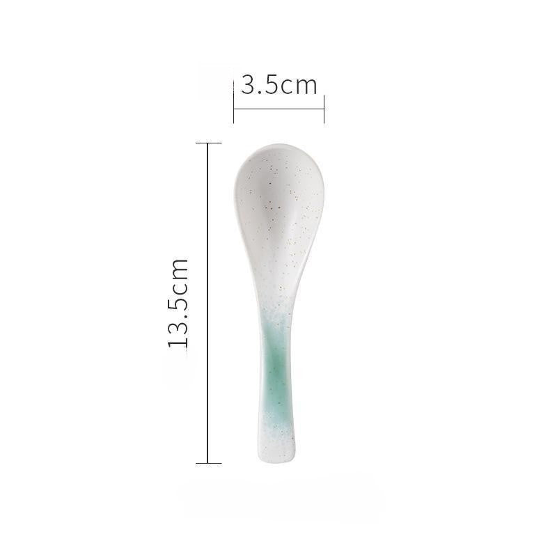 Japanese-style Creative Ceramic Spoon Small Kitchen Restaurant - Grand Goldman