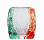 Japanese-style Edo Cut Hand Carved Crystal Glass Whisky Tumbler Mild Luxury Retro - Grand Goldman