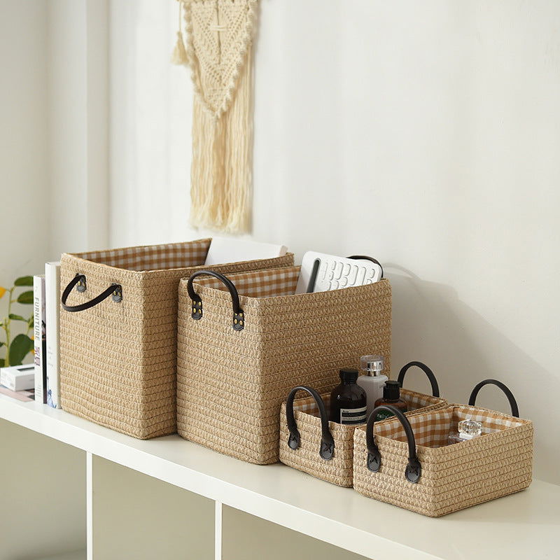 Japanese-style Household Closet Storage Basket - Grand Goldman
