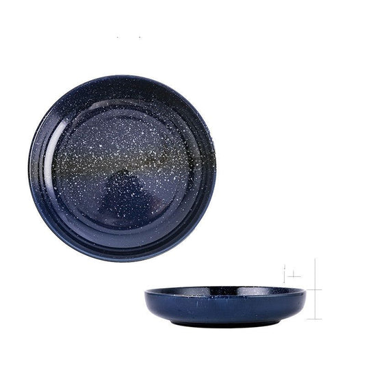 Japanese-style Household Deep Mouth Dish Ceramic Large Soup Plate Creative Round - Grand Goldman