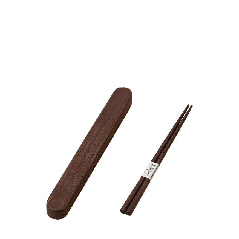 Japanese-style Wooden Portable Tableware Storage Box Set - Grand Goldman