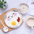 Japanese Ceramic Children's Dinner Plate Bowl Set Creative - Grand Goldman