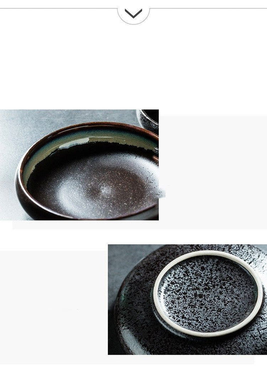 Japanese Ceramic Plate Commercial Tableware - Grand Goldman