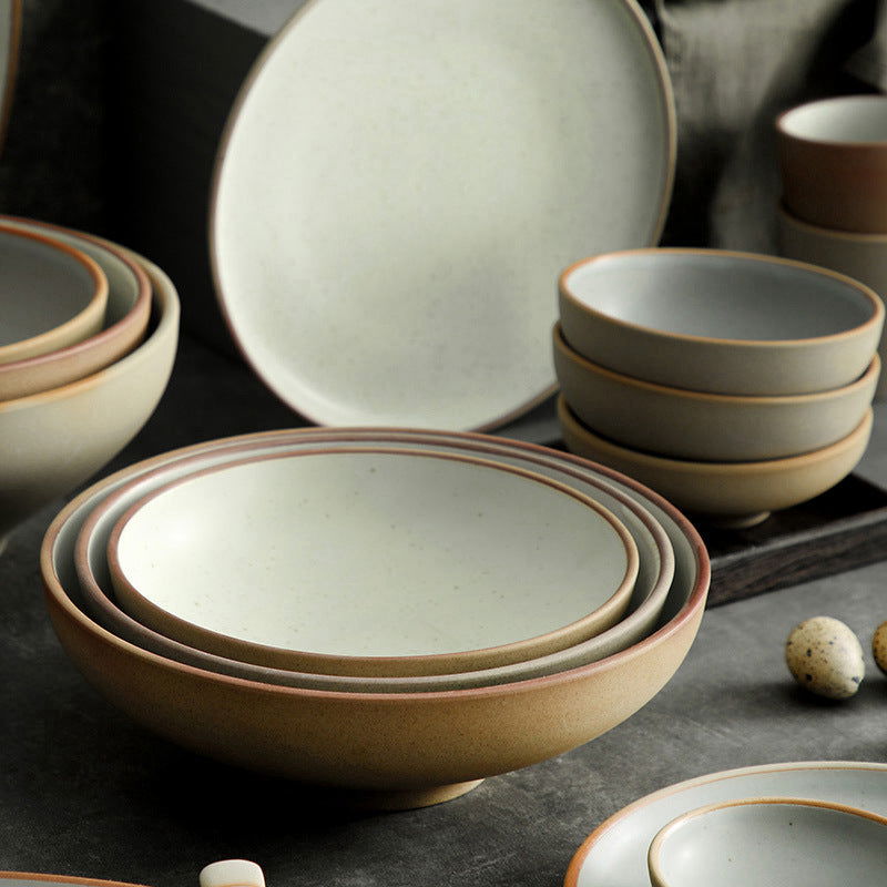 Japanese Ceramic Plate, Dish Plate And Tableware Set - Grand Goldman