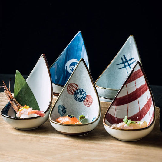 Japanese Ceramic Snack Dish Seasoning Creative Tableware - Grand Goldman