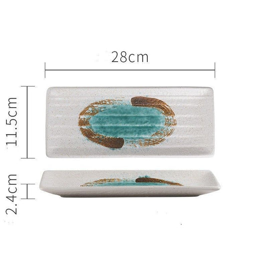 Japanese Creative Ceramic Plate - Grand Goldman