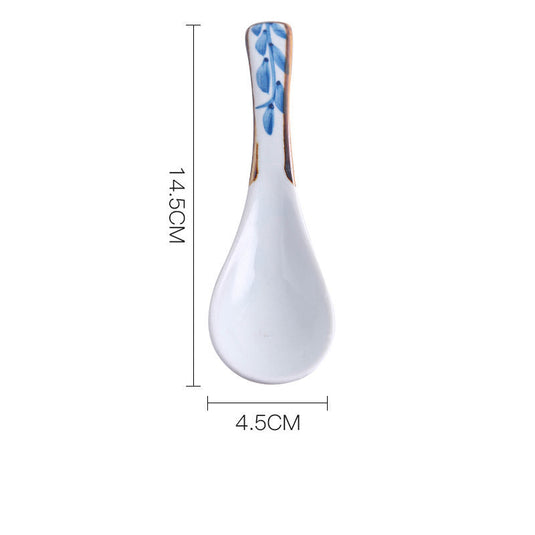 Japanese Creative Simple Ceramic Spoon Tableware - Grand Goldman