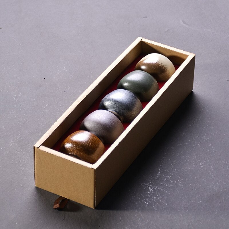 Japanese Five Elements Tea Cup - Grand Goldman