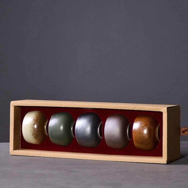 Japanese Five Elements Tea Cup - Grand Goldman