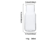 Japanese Glass One Pot One Cup Set - Grand Goldman