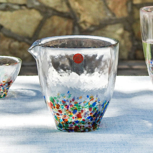 Japanese Hammered Stained Glass Fair Cup - Grand Goldman