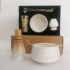 Japanese Handmade Matcha Tea Set Of Four - Grand Goldman