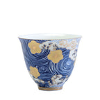 Japanese Kung Fu Tea Set Ceramic Grilled Flower - Grand Goldman
