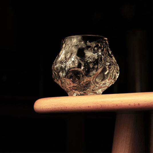 Japanese Meteorite Planet Shaped Whiskey Glass - Grand Goldman