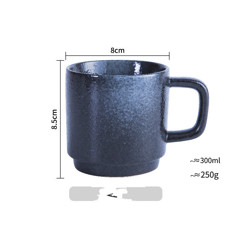 Japanese Mug Ceramic Cup Water Cup Coffee Cup Handle Cup Drinking Cup Household Milk Cup Juice Cup Tea Cup - Grand Goldman