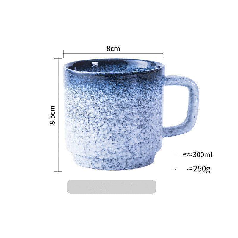 Japanese Mug Ceramic Cup Water Cup Coffee Cup Handle Cup Drinking Cup Household Milk Cup Juice Cup Tea Cup - Grand Goldman