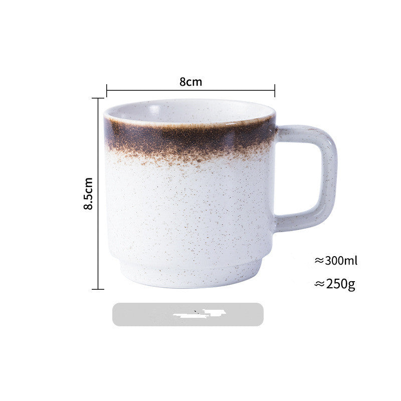 Japanese Mug Ceramic Cup Water Cup Coffee Cup Handle Cup Drinking Cup Household Milk Cup Juice Cup Tea Cup - Grand Goldman