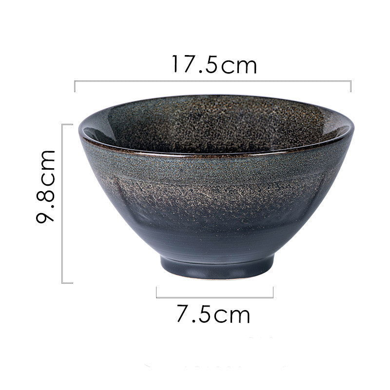 Japanese Noodle Bowl, Single Ceramic Large Size - Grand Goldman