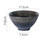 Japanese Noodle Bowl, Single Ceramic Large Size - Grand Goldman