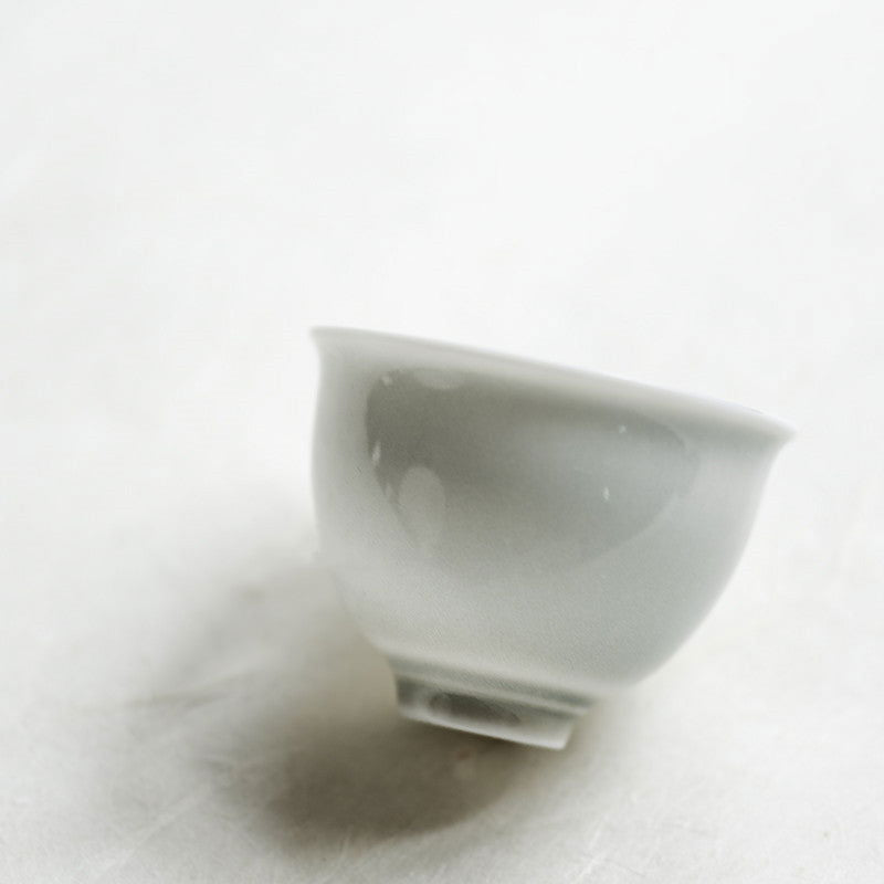 Japanese Simple Translucent Ceramic Tea Cup - Grand Goldman