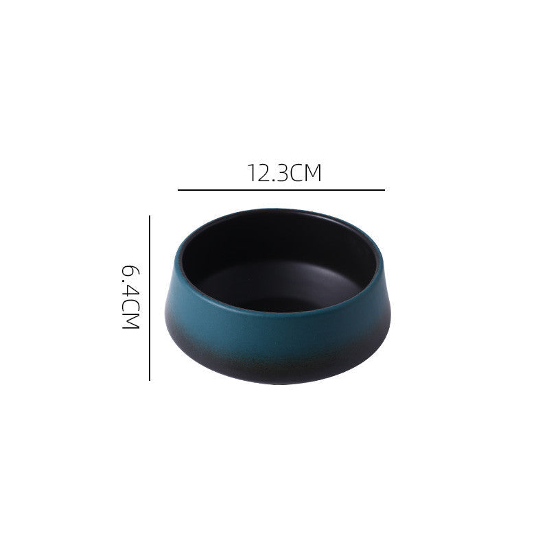 Japanese Special Ceramic  Black Single Bowl - Grand Goldman