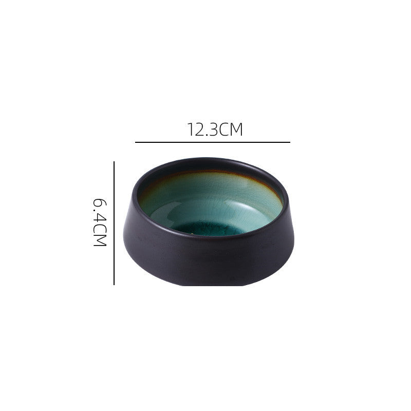 Japanese Special Ceramic  Black Single Bowl - Grand Goldman
