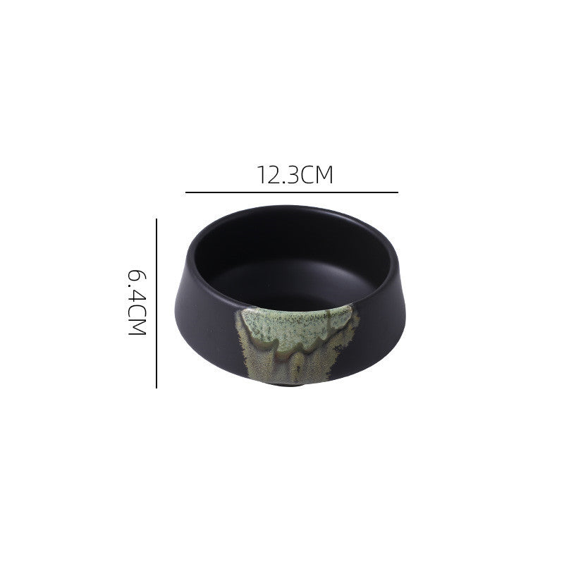 Japanese Special Ceramic  Black Single Bowl - Grand Goldman