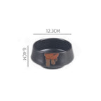 Japanese Special Ceramic  Black Single Bowl - Grand Goldman