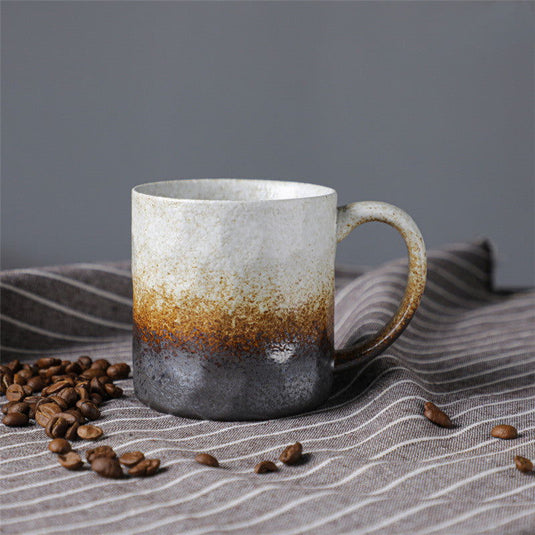 Japanese Style Ceramic Coffee Cup Retro Mug - Grand Goldman