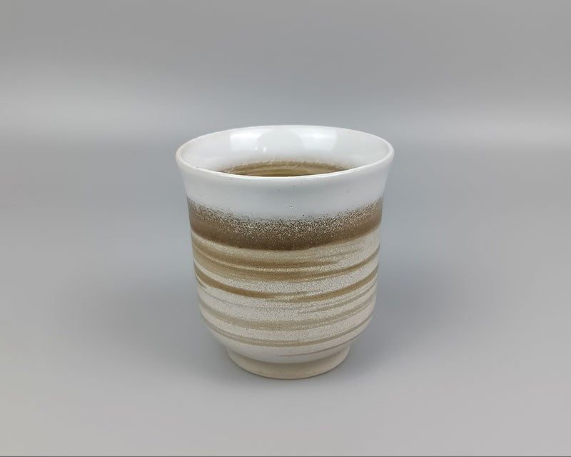 Japanese Style Coarse Pottery Cup Retro Hand Made Tea Cup Gradient Color Cup - Grand Goldman