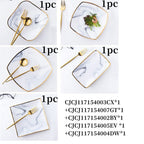 Japanese Style Combination Tableware Set, Household Ceramic Dishes And Dishes - Grand Goldman