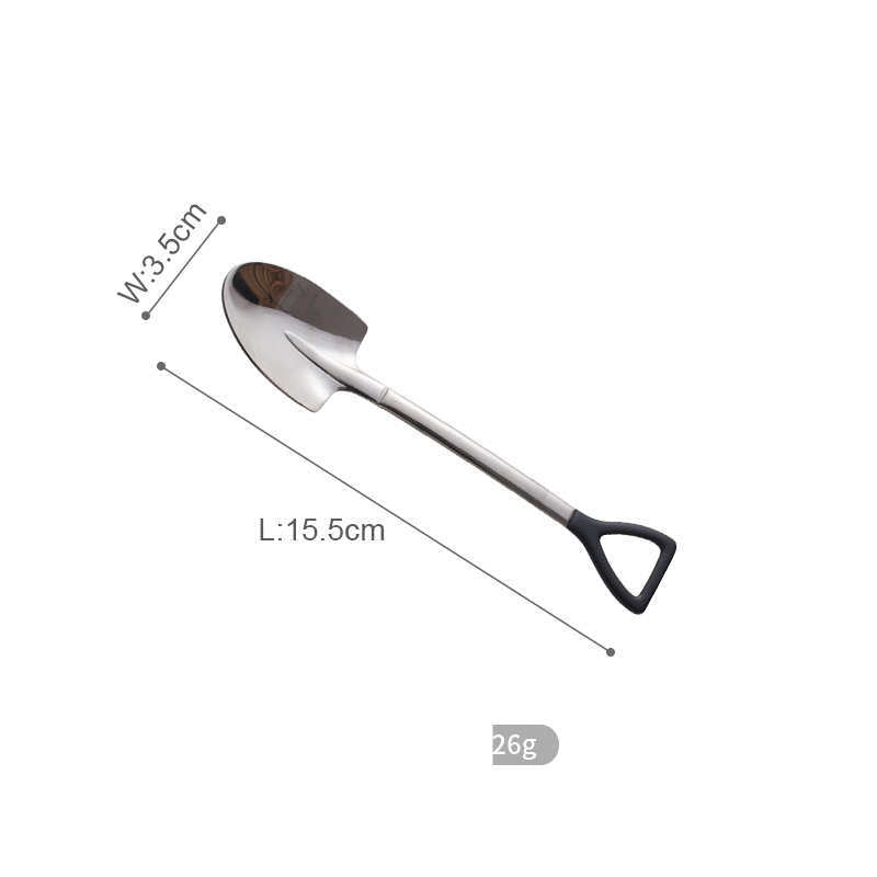 Japanese Style Creative Iron Spoon 304 Stainless Steel Spoon - Grand Goldman