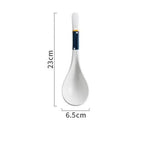 Japanese Style Creative Restaurant Home  Ceramic Spoon - Grand Goldman