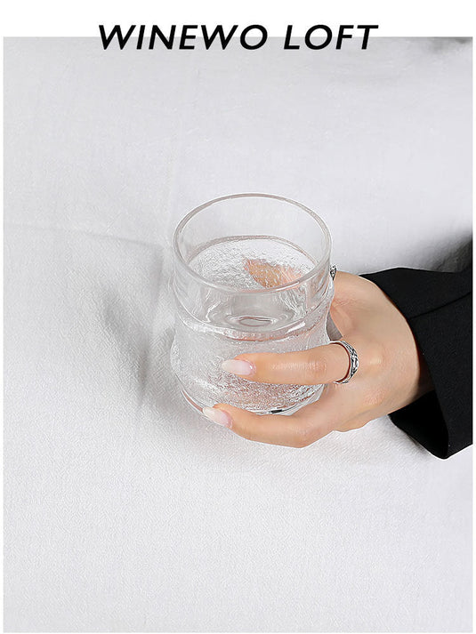 Japanese Style Glass Super Handy Wine Glass - Grand Goldman