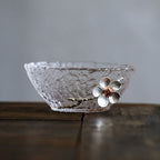 Japanese Style Hammered Glass Tea Cup Tasting cup - Grand Goldman