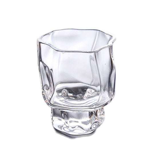 Japanese Style Handmade Crystal Glass Tea Cup - Grand Goldman