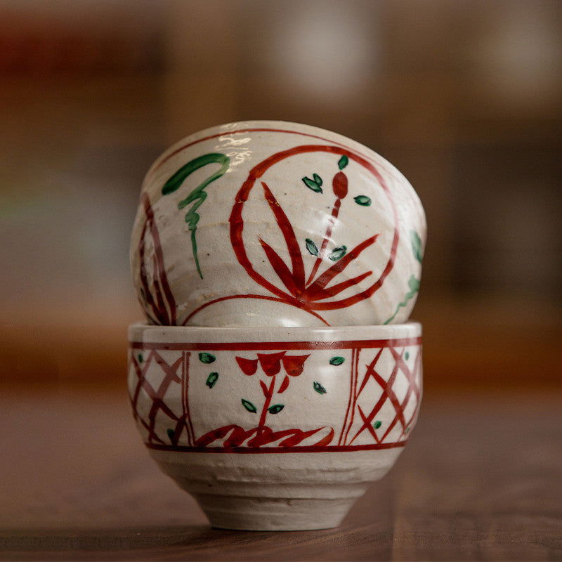 Japanese Style Household Handmade Ceramic Rice Bowl Hand-painted Pattern - Grand Goldman