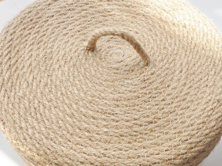 Japanese Style Linen Table Top Sundries Storage Basket - Grand Goldman