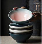 Japanese Style Ramen Ceramic Single Eat Noodle Bowl - Grand Goldman