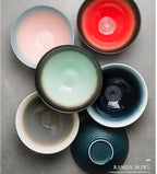 Japanese Style Ramen Ceramic Single Eat Noodle Bowl - Grand Goldman
