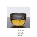 Japanese Style Sansai Bowl Heat-resistant Glass Tea Set - Grand Goldman